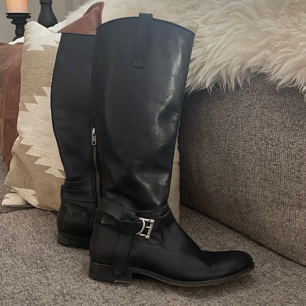 Frye tall leather boot